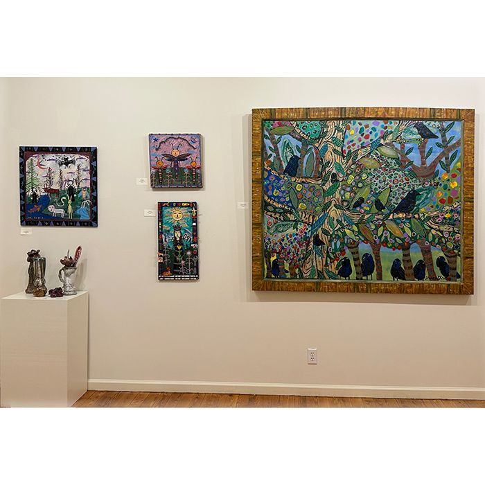 Group Show exhibition at Main Street Gallery, Clayton, Ga