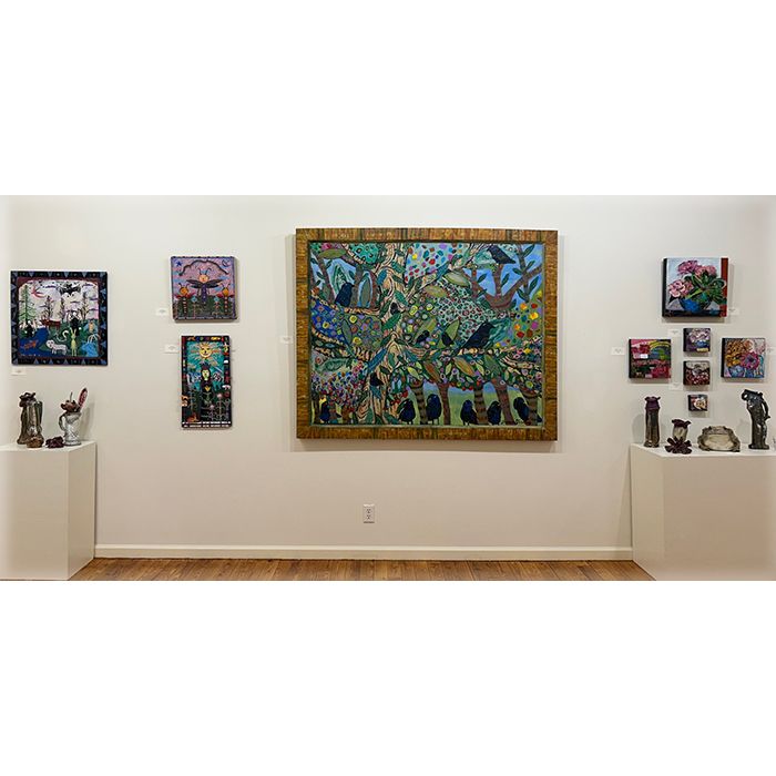 Group Show exhibition at Main Street Gallery, Clayton, Ga