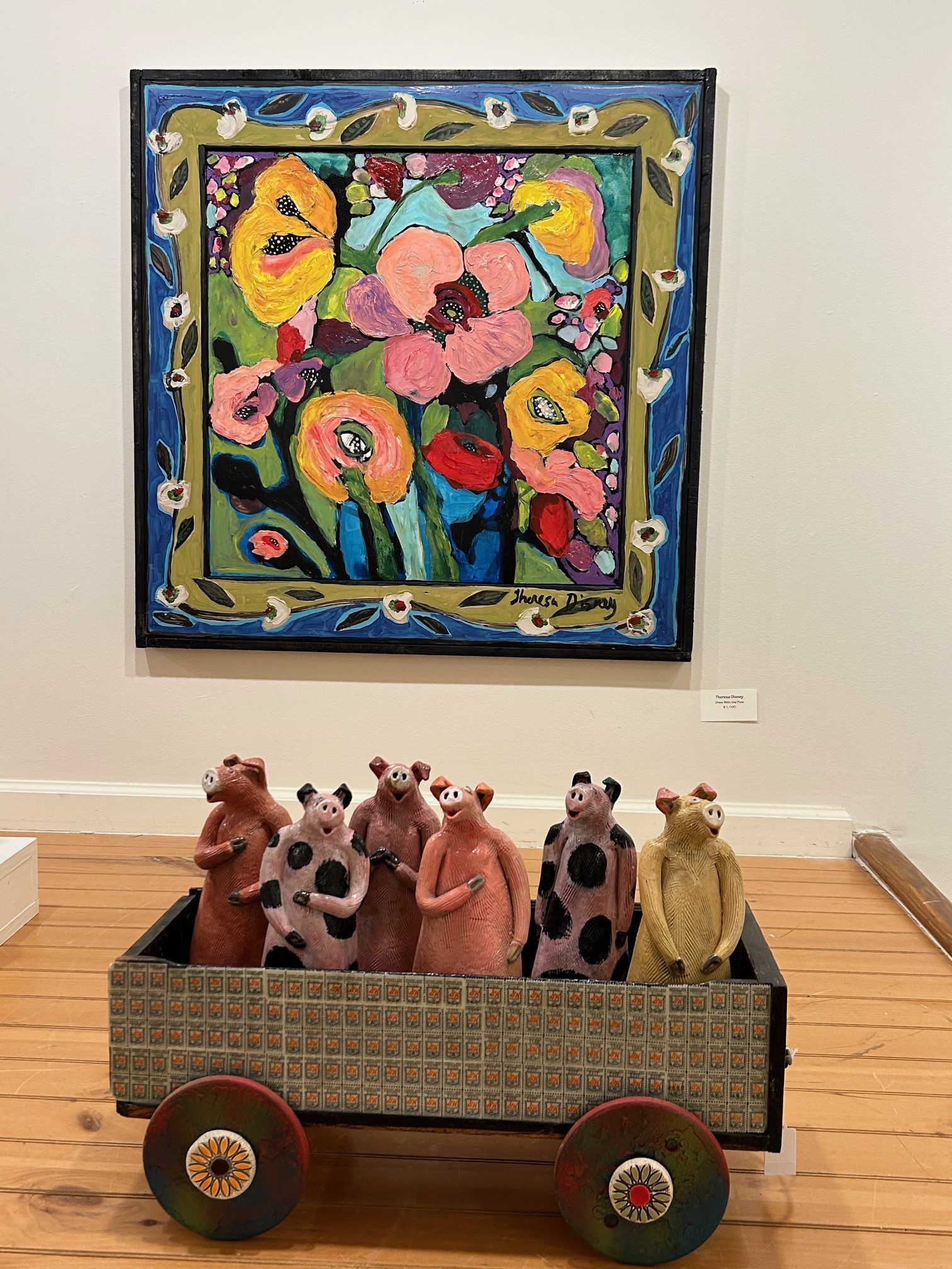 Group Show exhibition at Main Street Gallery, Clayton, Ga