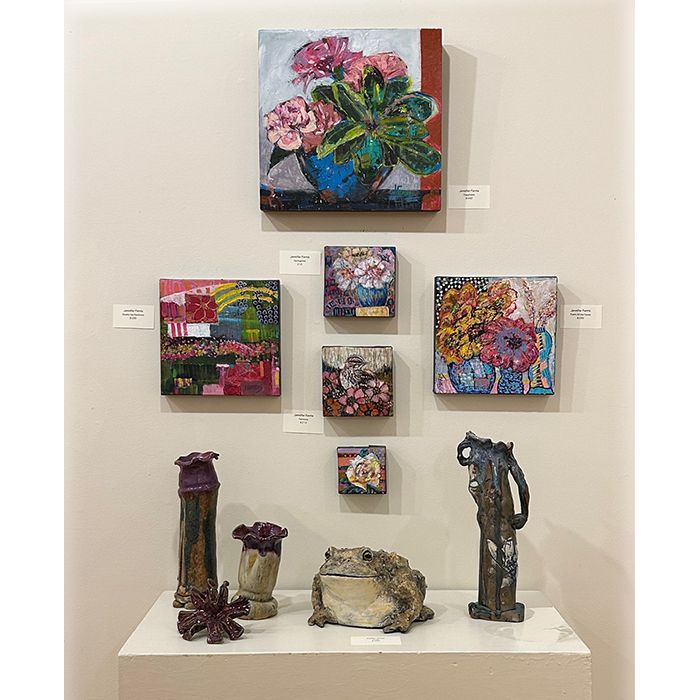 Group Show exhibition at Main Street Gallery, Clayton, Ga