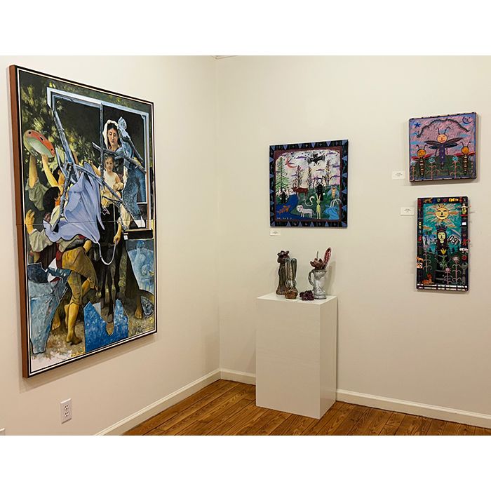 Group Show exhibition at Main Street Gallery, Clayton, Ga