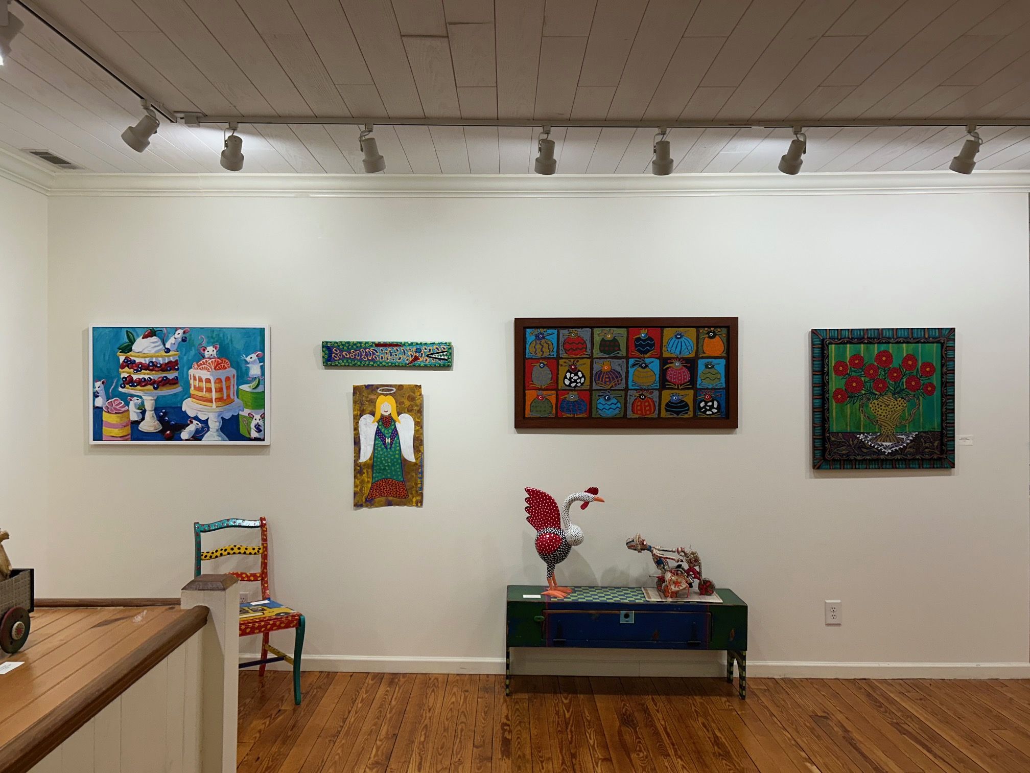 Group Show exhibition at Main Street Gallery, Clayton, Ga