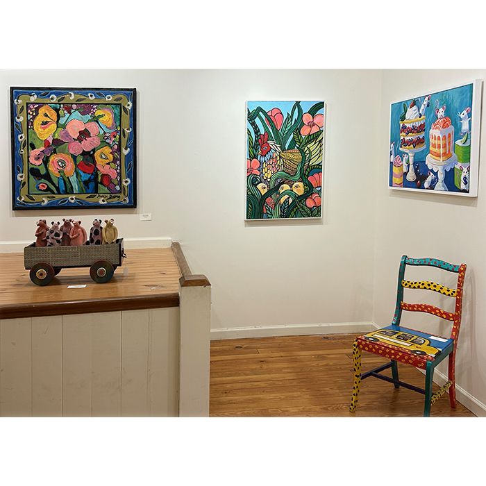 Group Show exhibition at Main Street Gallery, Clayton, Ga