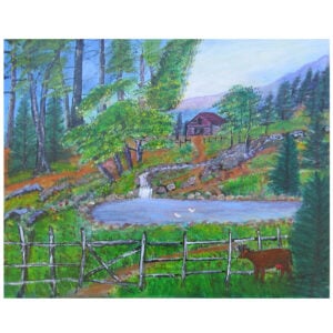 Painting by self-taught artist Amy Payne for sale