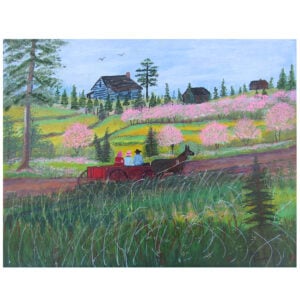 Painting by self-taught artist Amy Payne for sale