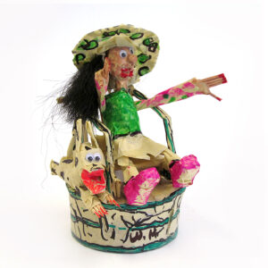 Willard Hill masking Tape Sculpture for sale
